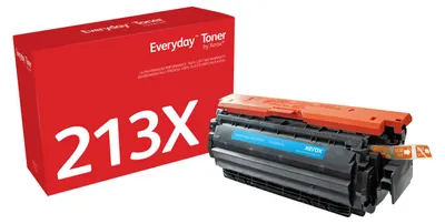 Produktbild von Everyday™ Cyan Tonermodul von Xerox kompatibel mit HP 213X (W2131X), Hohe Kapazität