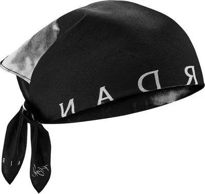 Immagine prodotto di Bandana in poliestere bianco e nero