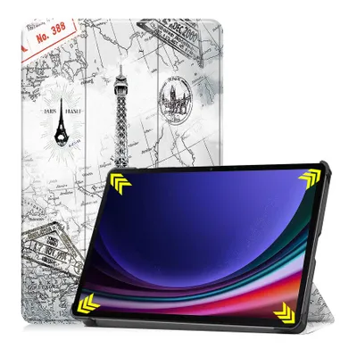 Immagine prodotto di Cover per Samsung Galaxy Tab S9 FE 2023 X510/SM-X516/SM-X518 10.9 pollici custodia sottile per tablet con funzione stand e funzione sleep/wake automatica