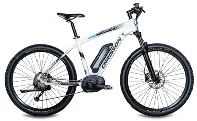 Productafbeelding van 27,5 inch CHRISSON E-SCHEAT 1.0, Shimano Alivio, middenmotor, BOSCH Performance Line, Powerpack 400, wit