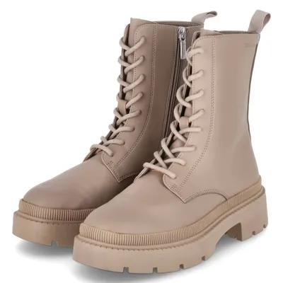 Produktbild von Tamaris Damen Boot kräftige Profilsohle Plateau Reißverschluss 1-25215-29, Größe:38 EU, Farbe:Beige