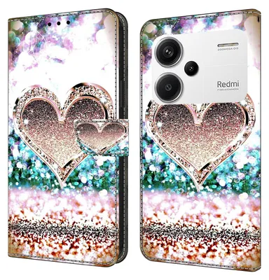 Produktbild von Für Xiaomi Redmi Note 13 Pro Plus Kunst-Leder Book Handy Tasche Motiv 19 Hülle Etuis Schutz