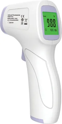 Immagine prodotto di Termometro clinico a infrarossi con display LCD misurazione senza contatto Schermo LCD con retroilluminazione a quattro colori