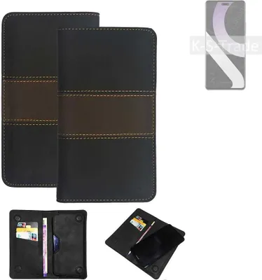Produktbild von K-S-Trade Hülle Handyhülle kompatibel mit Xiaomi Civi 2 Schutzhülle Walletcase Bookstyle Tasche Schutz Case Handytasche Wallet Cover Kunstleder