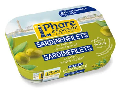 Obrázek produktu pro Filety ze sardinek -olivový olej 100g