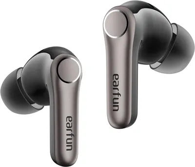 Produktbild von EarFun Air Pro 4+ Bluetooth Kopfhörer mit Hybrid ANC, Hi-Res Audio aptX Lossless LDAC, 6 KI Mikrofone, 54 Std Akku, Multipoint, IP55, BT 6.0