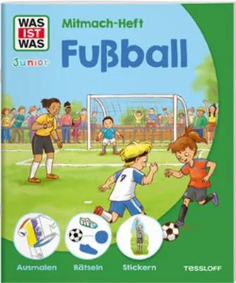 Produktbild von WAS IST WAS Junior Mitmach-Heft Fußball
