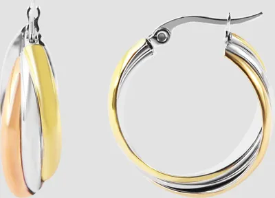 Produktbild von "Elisa", Edelstahl Creolen
