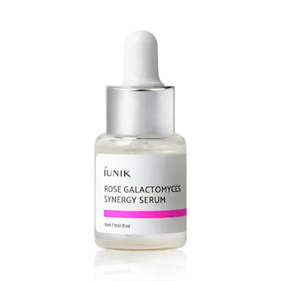 Zdjęcie produktu dla iUNIK Rose Galactomyces Miniature serum,15ml - Wielozadaniowe serum do twarzy MINI SIZE