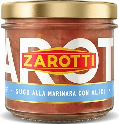Produktbild von Tomatensauce Alla Marinara Con Alici 110g - Zarotti
