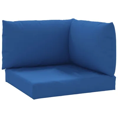 Immagine prodotto di vidaXL Cuscino Pallet 3 pezzi tessuto Oxford blu