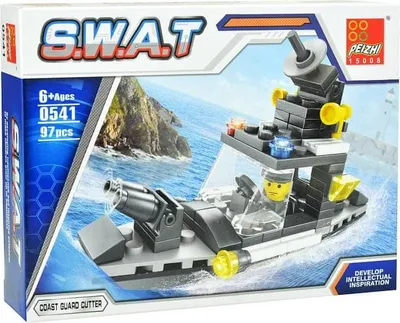 Obrázek produktu pro Stavebnice 97 dílků S.W.A.T - pobřežní hlídka.