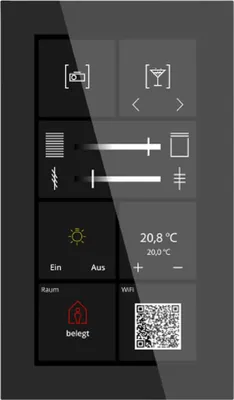 Zdjęcie produktu dla MDT KNX Glass Touch Smart Plus 6 cali BE-GTSP6TS.01S