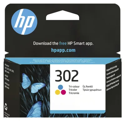Immagine prodotto di Cartuccia d'inchiostro HP 302 Tricolore 4ml