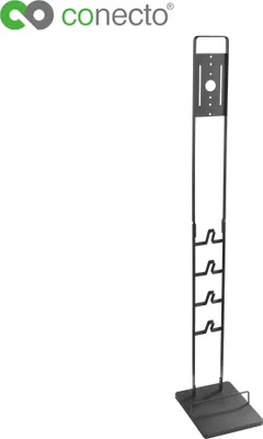 Produktbild von conecto Staubsauger Ständer Halterung universal kompatibel mit Dyson Gen5, V15, V12, V11, V10, V8, V7, Bodenständer, Zubehör Halter, schwarz