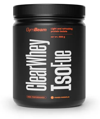 Produktbild von GymBeam - Clear Whey IsoFue, 500 g, Mango Maracuja