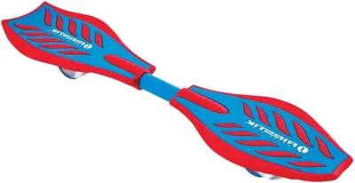 Productafbeelding van Caster Board - Waveboard Ripstick - Steppen en Glijden - Hoge Tech Polymeer - 27.3 inch Lengte - Rood/Blauw
