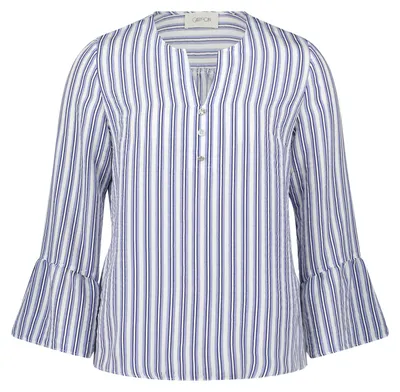 Produktbild von Cartoon Bluse Kurz 3/4 Arm 1880 White/Blue 42