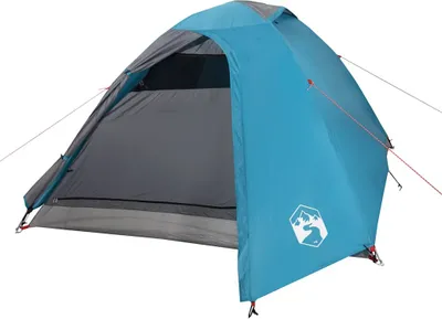 Produktbild von vidaXL Kuppel-Campingzelt 3 Personen Blau Wasserdicht