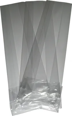 Produktbild von 400 OPP-Blockbodenbeutel mit Siegelnaht 100 + 60 x 280 Kekstüten