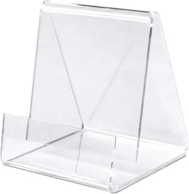 Image de Présentoir à livres ECO 8 cm en plexiglas, lot de 10