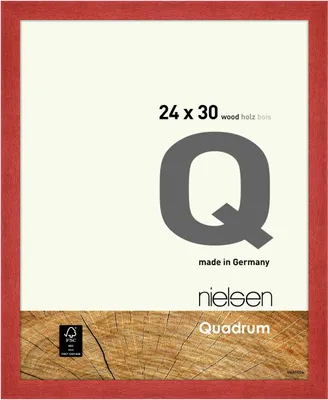 Produktbild von nielsen Holz Bilderrahmen Quadrum, 24x30 cm, Rot