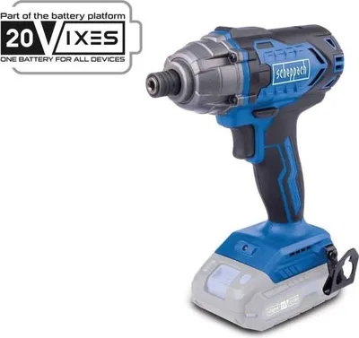 Produktbild von Schlagschrauber, SCHEPPACH C-ID180-X, 1/4", 180 Nm, Brushless, 20V IXES (Ohne Akku und Ladegerät)