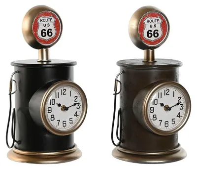 Productafbeelding van Bureauklok Home ESPRIT, meerkleurig, metaal