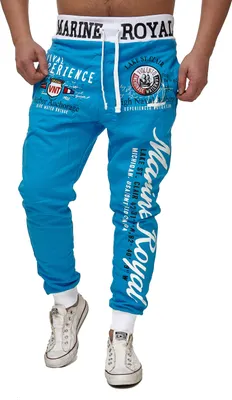 Produktbild von Herren Jogginghose | Freizeithose | Marine 512 Türkis 3XL