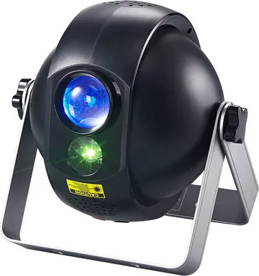 Obrázek produktu pro Barevný zvuk Bluetooth Romantická noční lampa do ložnice s rotující hvězdou Černá barva