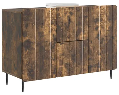 Obrázok produktu pre vidaXL Komoda z údeného dubu 89 x 34,5 x 62 cm Drevený materiál