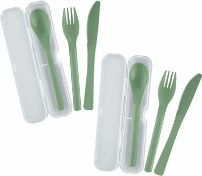 Image de Westmark 2 sets de couverts, 3 pcs. chacun, menthe-vert, 535322EM