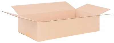 400 Faltkartons, 1-wellig, 600x300x150 mm, braun