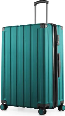 Produktbild von HAUPTSTADTKOFFER - Q-Damm - Veľký kufor na kolieskach s pevnou škrupinou XXL rozšírenie, rozšíriteľný kufor 77 cm, 133 litrov, aqua green