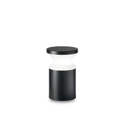 Obrázek produktu pro Moderní stojací lampa Tower Aluminium Black 1 Light E27 H22Cm