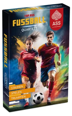 Produktbild von Fußball Quartett & Trumpf