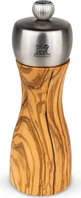 Produktbild von Peugeot Fidji Pfeffermühle Pfeffer Mühle Edelstahl / Olivenholz 15 cm 33804
