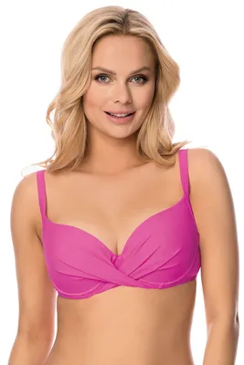 Produktbild von Vivisence 3209 bikini bh dame bademode bikinioberteil musterlos bügel eu, pink 2, 80b