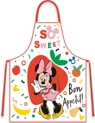 Produktbild von Minnie Kinderschürze mit Mütze 002