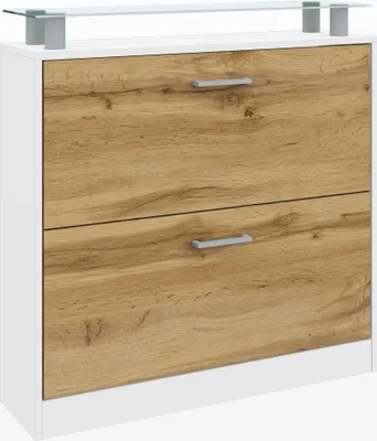 Produktbild von Schuhschrank "Finn" weiß-eiche