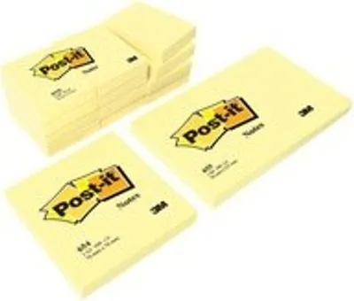 Produktbild von Post-It 6830-CY-W10, Rechteck, Gelb, Papier, 127 mm, 76 mm, 100 Blätter