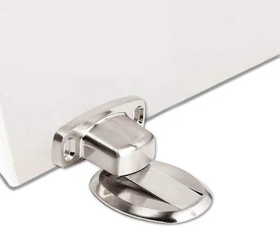 Immagine prodotto di Blocca porta in acciaio inossidabile con magnete adesivo 3M, non richiede forature