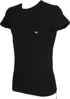 Produktbild von T-Shirt Mann Kurzarm Herren EMPORIO ARMANI Artikel 111035 7A745, S, Cotone 95%,Elasthan 5%