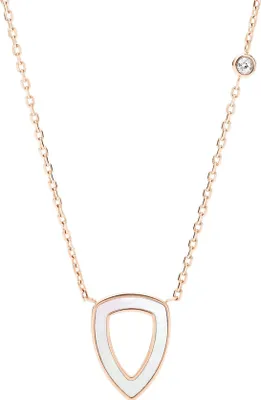 Produktbild von Fossil JF03067791 Damen Collier Edelstahl Rose Weiß 45,5 cm