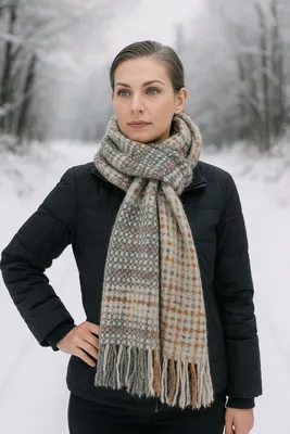 Produktbild von Winterschal Tscherpa Italy, in modischen Farben von collezione alessandro