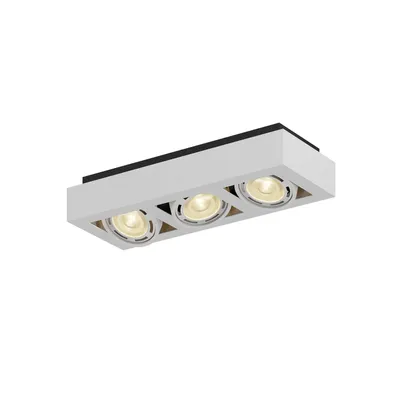 Produktbild von Arcchio Deckenstrahler Ronka, 50 cm, 3-flammig, weiß, GU10