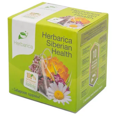 Produktbild von Herbica Siberica Health 20 Pyramidenbeutel Kräutertee