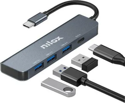Produktbild von Nilox Nxhubusbc04 Hub    One Size