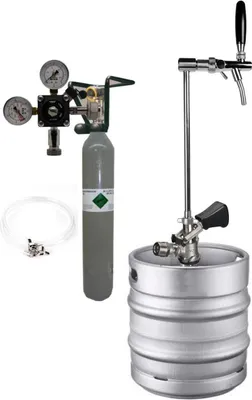 Produktbild von Typ M (Typ M) Zapfgarnitur mit Kegschanksäule 500 g CO²