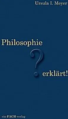 Produktbild von Philosophie ? erklärt!